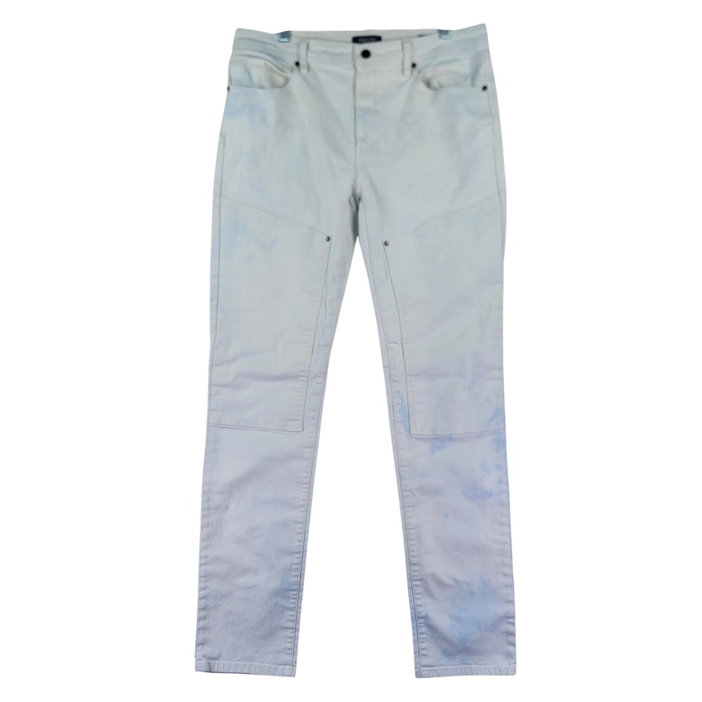 Proof Huckberry Rover Pant Mens 36x35 Cream Slim Fit Canvas Double Knee Work